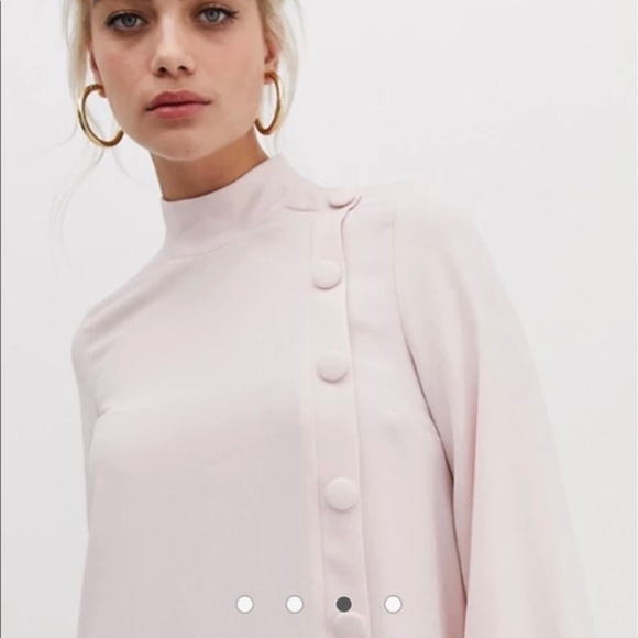 NWOT ASOS River Island Mock Neck Dress (Sold) - Picture 4 of 11